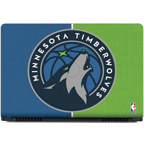 NBA Minnesota Timberwolves Canvas Dell Inspiron Skin
